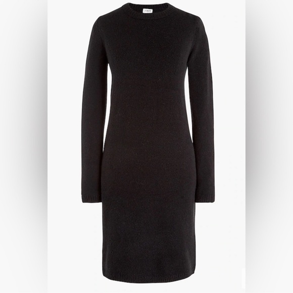 J. Crew Dresses & Skirts - J. Crew Black Long-Sleeve Knit Dress